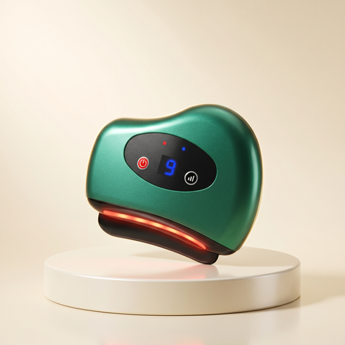 Hové Gua Sha Electric Facial Tool — green, photo 2